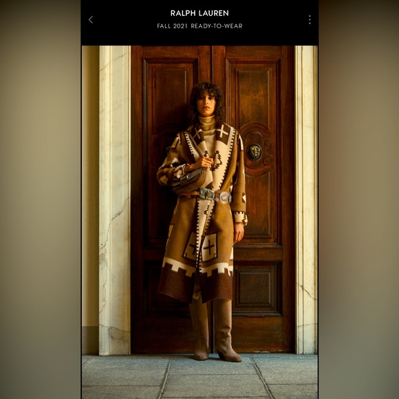 Ralph Lauren Purple Label Nelma Wrap Size 8 - Picture 1 of 13